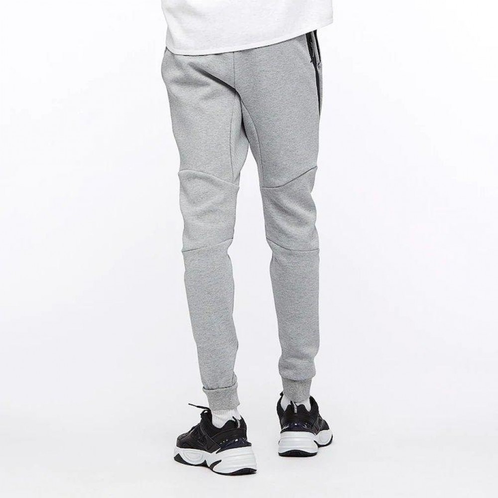 Брюки Nike M NSW TCH FLC JGGR S светло-серый Мужской photo 3